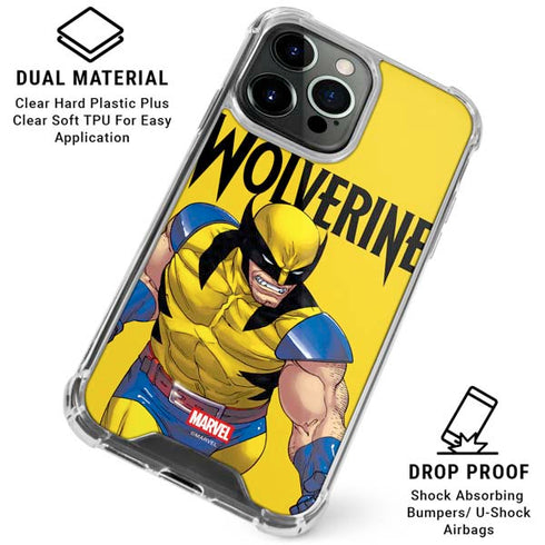 Marvel X-Men The Wolverine iPhone 16 Pro Max Clear Case